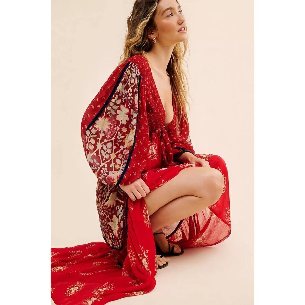 Free People Bali Laurel Maxi Dress - Picture 4 of 4